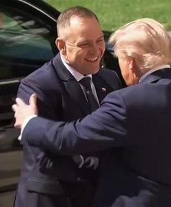 Nawrocki w Białym Domu. Tak powitał go Trump