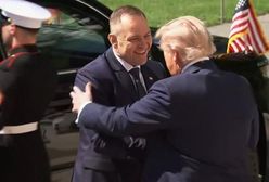 Nawrocki w Białym Domu. Tak powitał go Trump