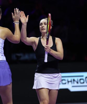 Rozstrzygnął super tie-break. Oto półfinalistki WTA Finals