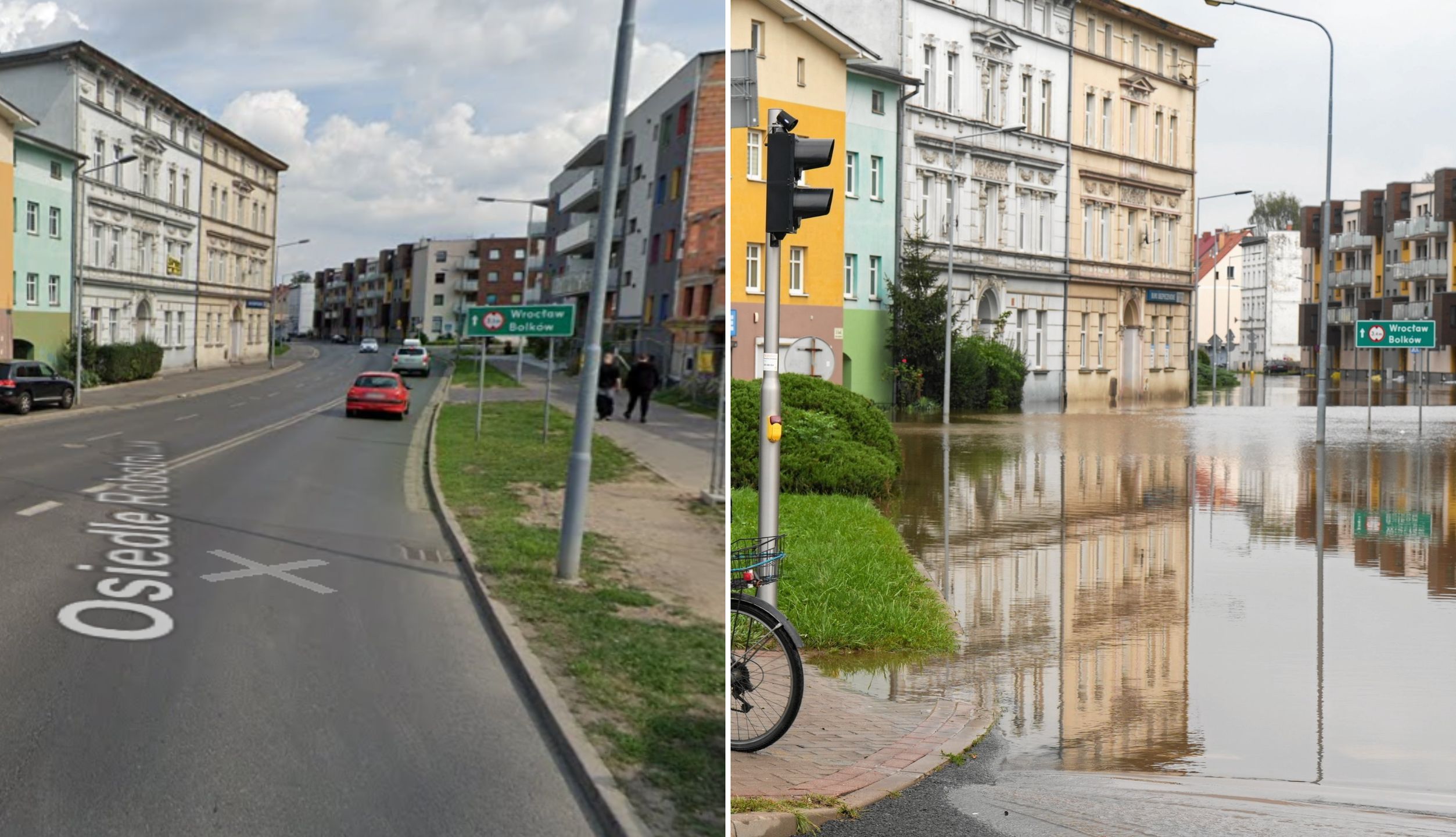 Jelenia Góra znalazła się pod wodą