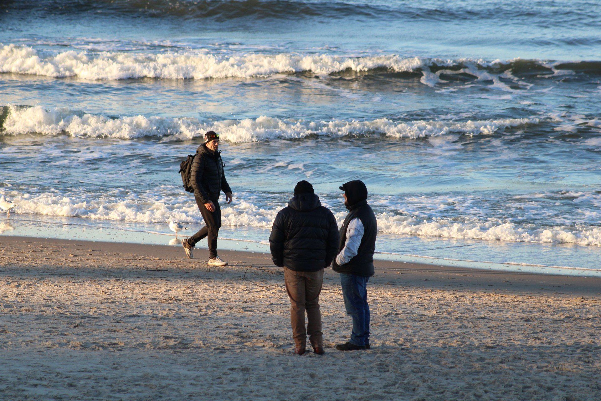 Sobota na plaży w Mielnie.