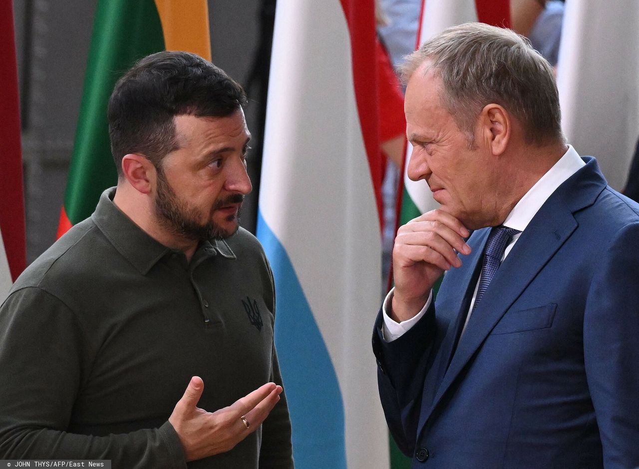 Zełenski w Warszawie. Tusk potwierdza. Ważne spotkanie