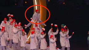 Polacy na ceremonii. Przyjrzyj się, co zrobiła nasza zawodniczka