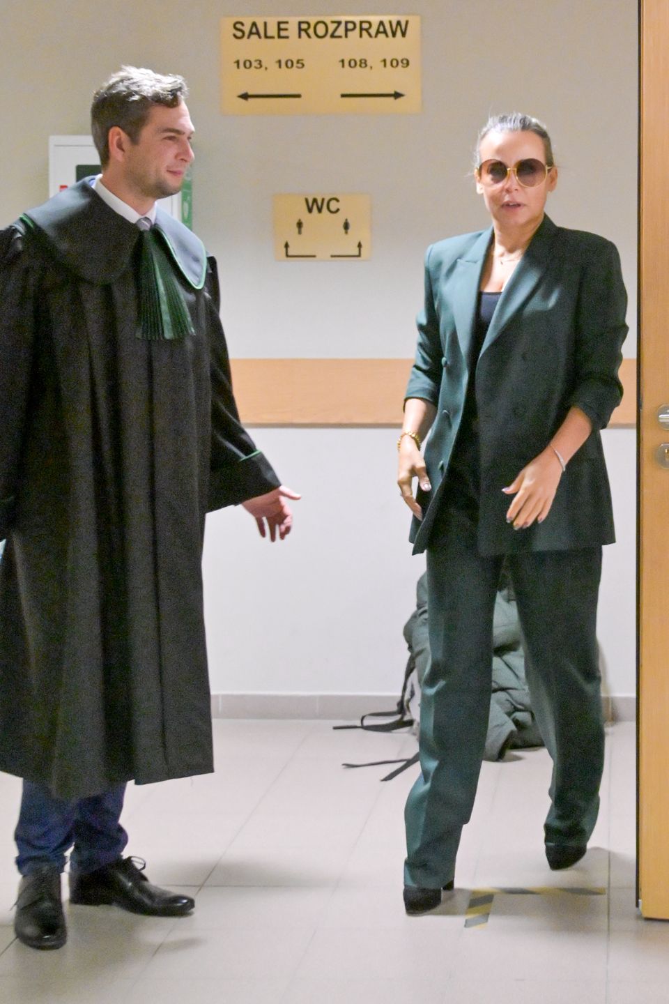 Anna Mucha w sądzie
