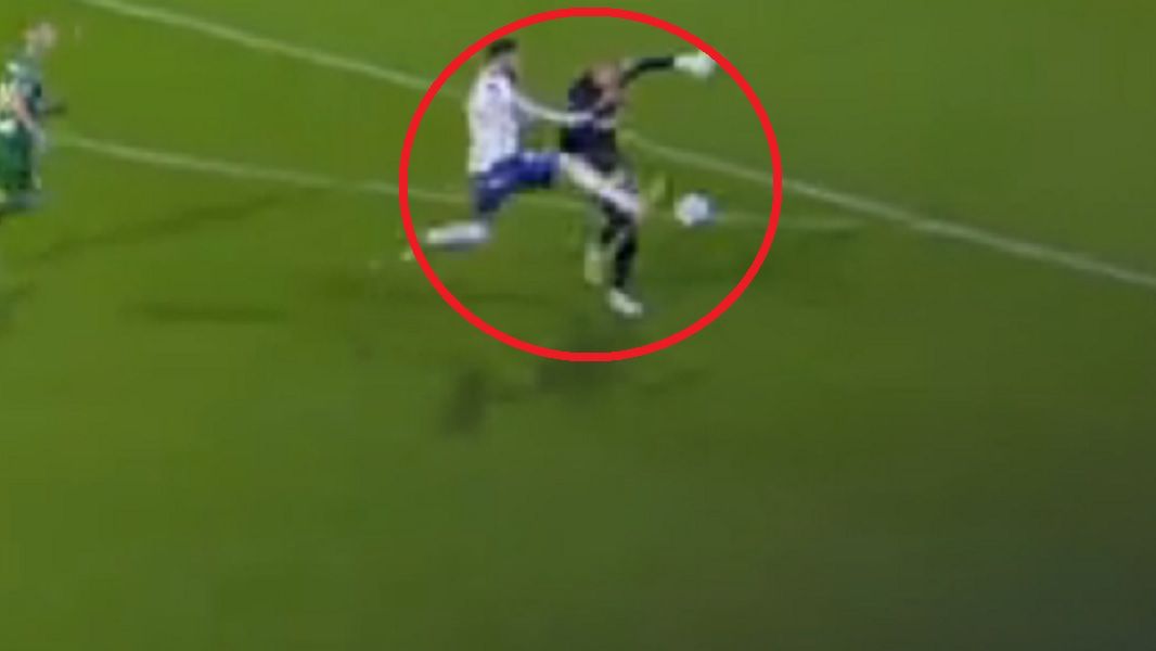 Twitter / Canal+ Sport / Na zdjęciu: błąd Grobelnego