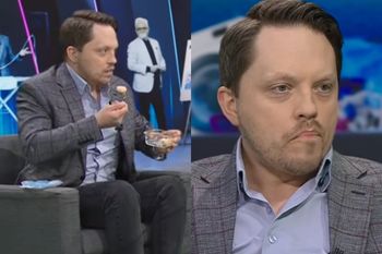 Michał Marszał zaskoczył w "Szkle kontaktowym". Wyjął KLUSKI i zaczął je jeść na wizji