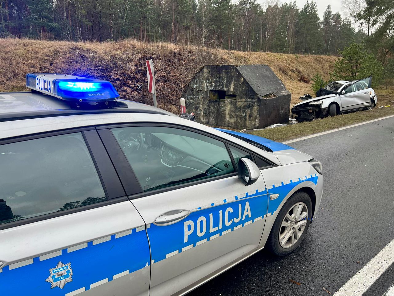Uderzyli autem w bunkier. Dwie osoby ciężko ranne