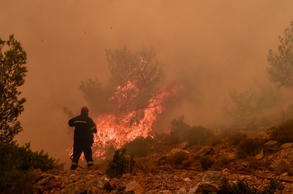 Grecję od kilku dni trawią pożary