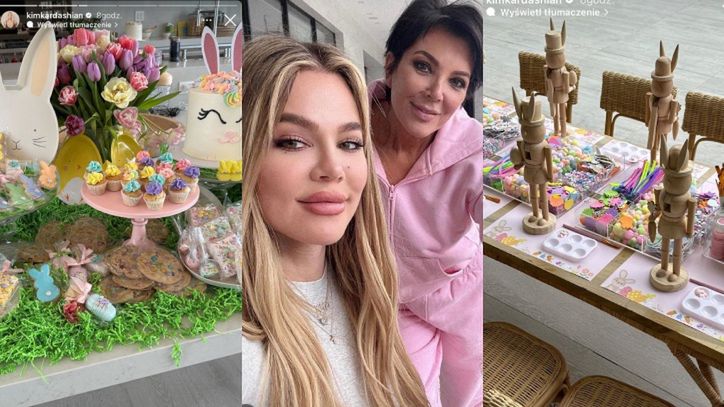 Kris Jenner zorganizowała rodzinie wielkanocną uroczystość NA BOGATO