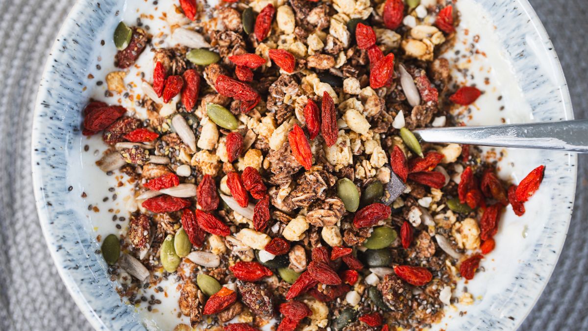 Jagody goji można dodać do musli