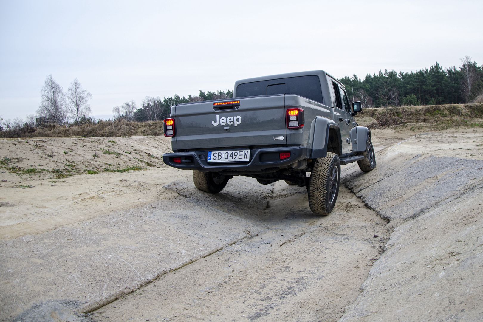 Jeep Gladiator na Poligonie4x4