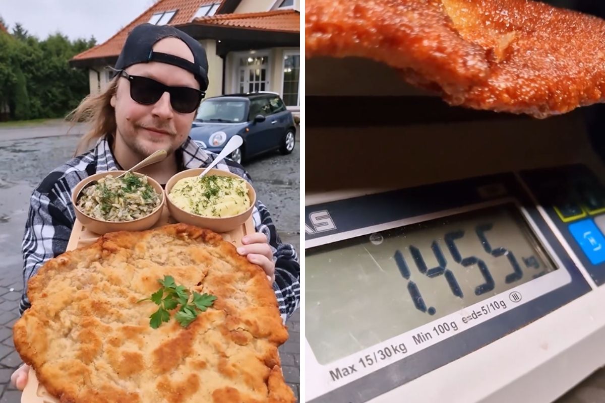 Zamówiony schabowy ważył blisko 1,5 kg!