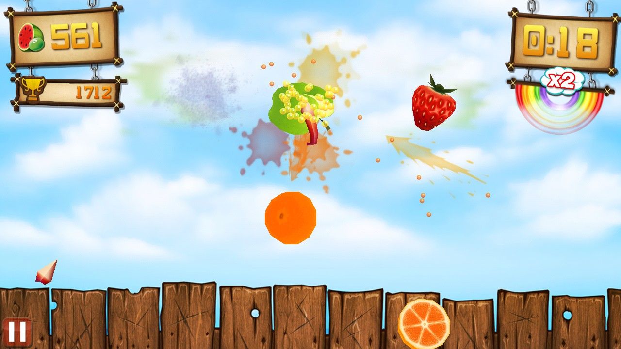 Fruit Ninja vs Skittles