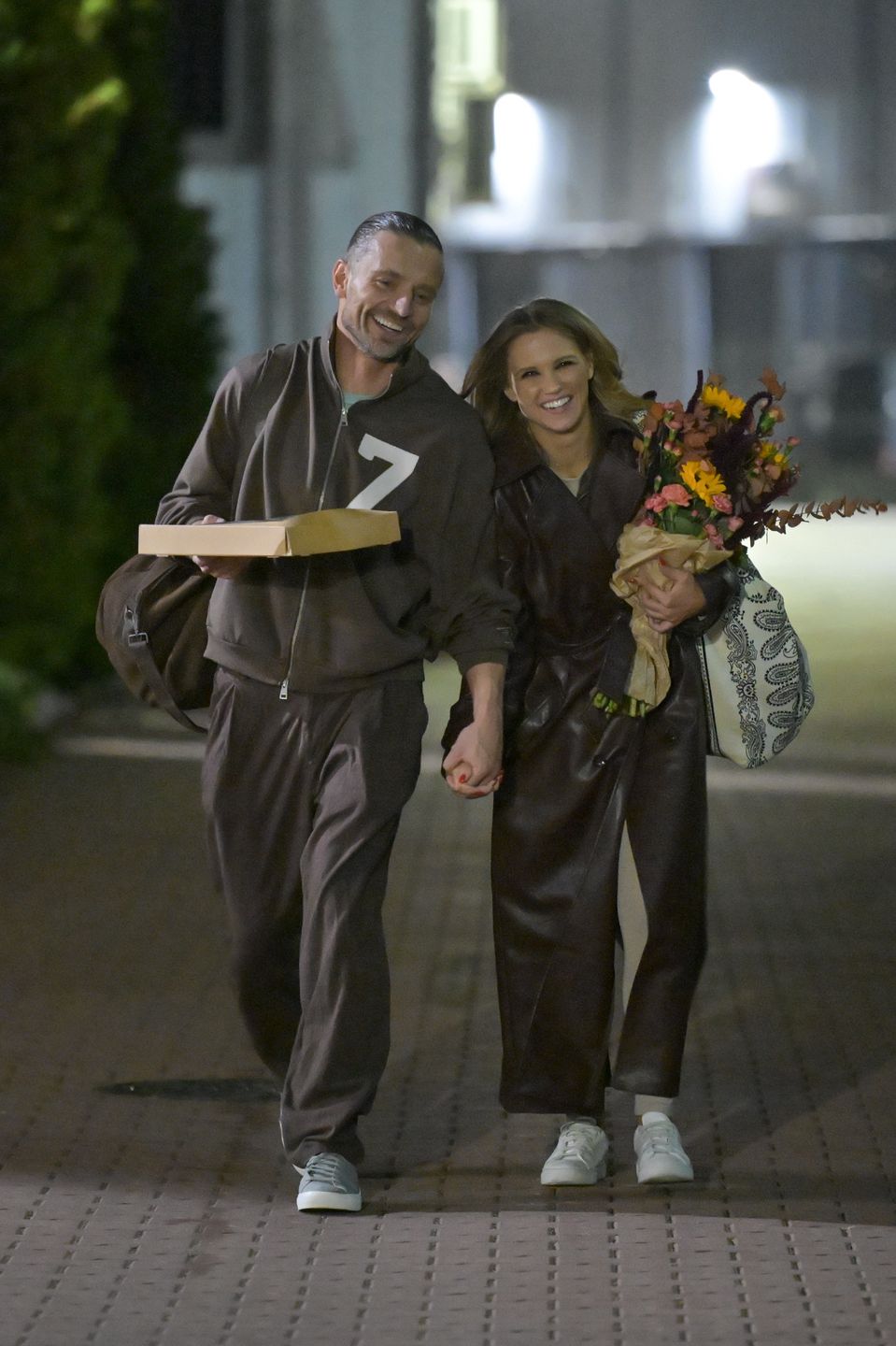 Agnieszka Kaczorowska i Marcin Rogacewicz