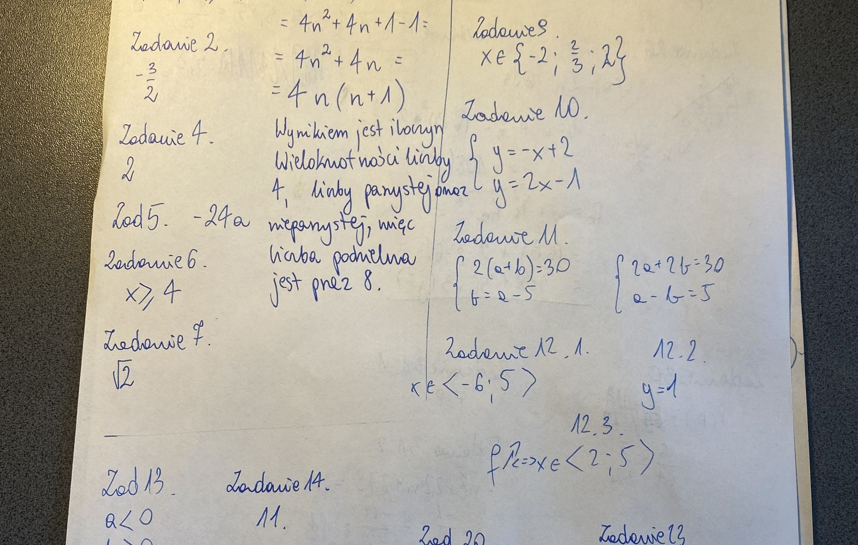 Żadnych obliczeń. 17 pytań matematycznych