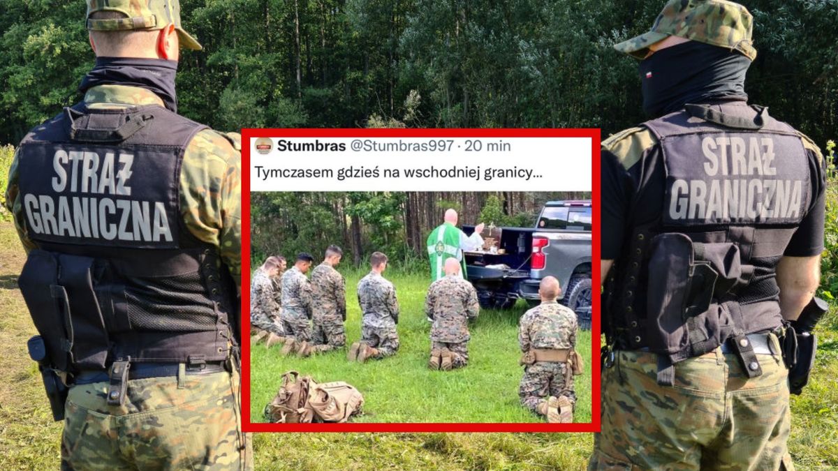 Zdjęcie klęczących żołnierzy obiegło sieć 
