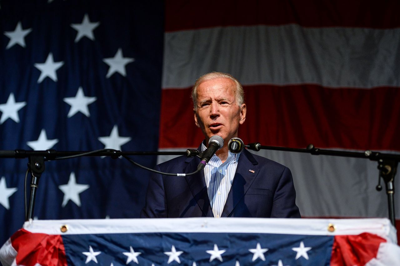 Joe Biden - kandydat Demokratów na prezydenta USA. ( Caroline Brehman/CQ Roll Call)