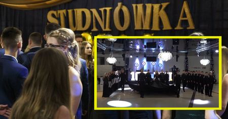 Tak się tańczy poloneza. Studniówka przejdzie do historii. "Dzieło sztuki"