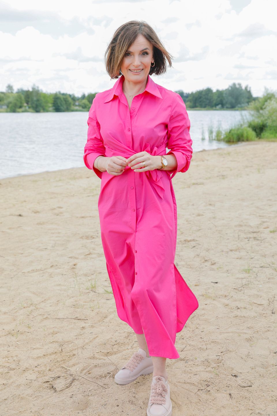 Dorota Gawryluk. Jesienny spot Polsatu