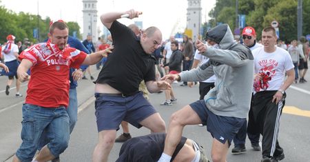 Polska-Rosja. Zadyma przed meczem