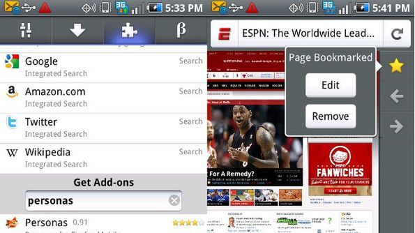 Firefox 6 beta nie tylko dla Windowsa, Linuksa i Maca, ale również Androida 1