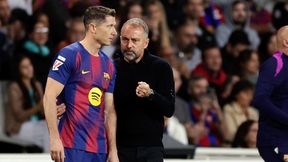 Lewandowski nawet nie podniósł się z ławki. Reakcja Flicka