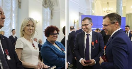 Prezydent Duda odznaczył dziennikarzy wPolsce24. Zabrali głos