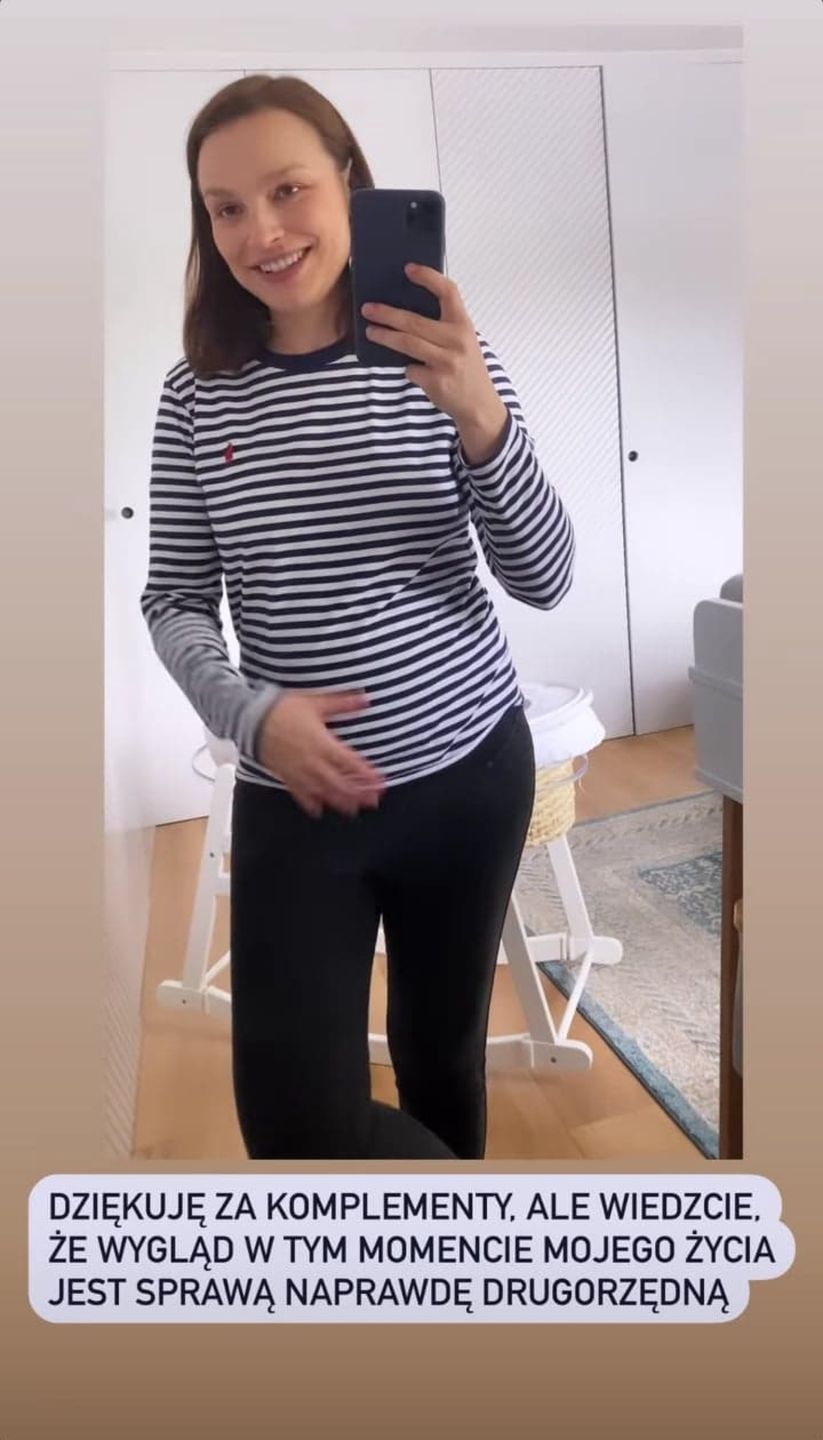 Anna Starmach prezentuje brzuch po ciąży