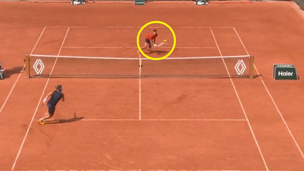 Zdjęcie okładkowe artykułu: Twitter / twitter.com/Eurosport_PL / Na zdjęciu: finał Rolanda Garrosa 2023 Djoković vs Ruud