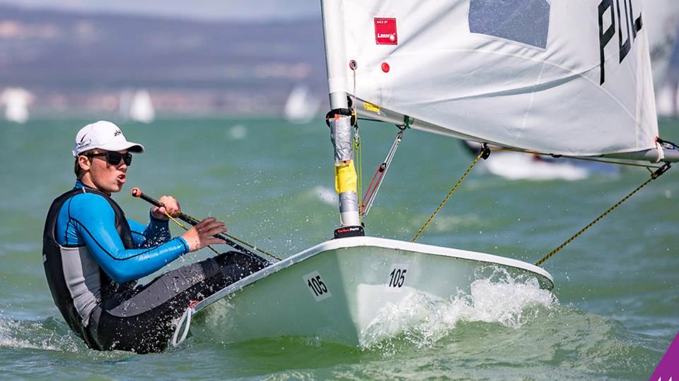 Materiały prasowe / Gabor Cserta / Na zdjęciu: Michał Krasodomski w klasie Laser Radial