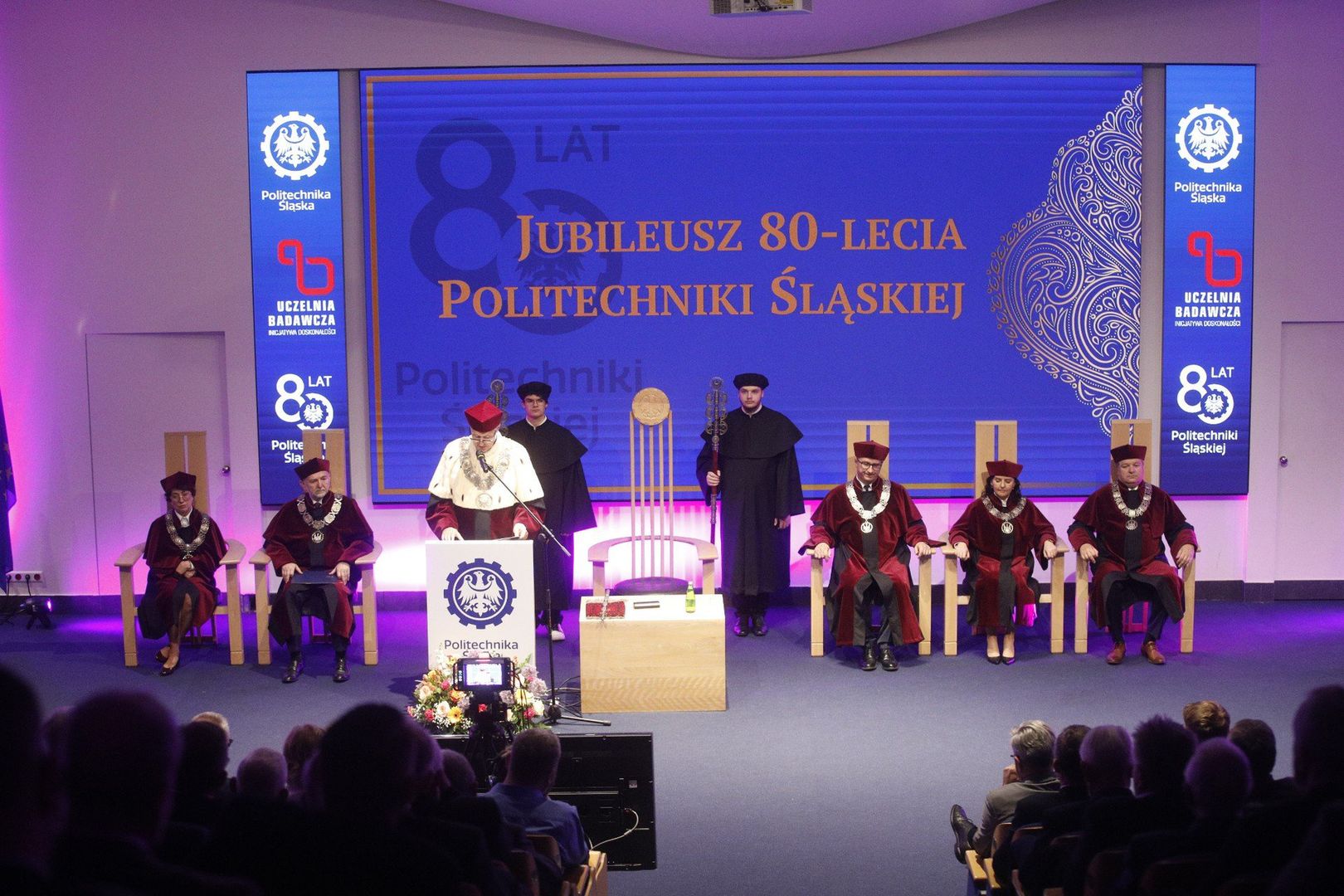 Jubileusz 80-lecia Politechniki Śląskiej w Gliwicach. Uczelnia nadała rzadko przyznawane wyróżnienia