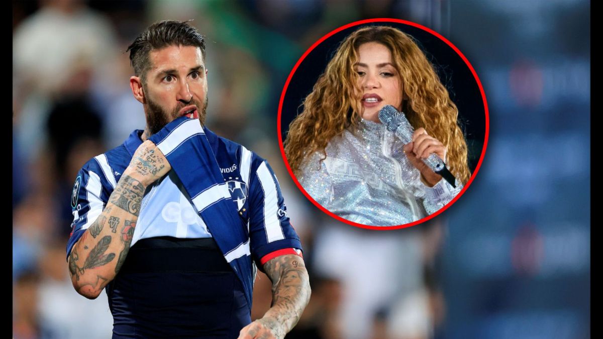 Getty Images / Na dużym zdjęciu Sergio Ramos, na małym Shakira  / Hugo Rivera/Jam Media/Getty Images/Medios y Media/Getty Images