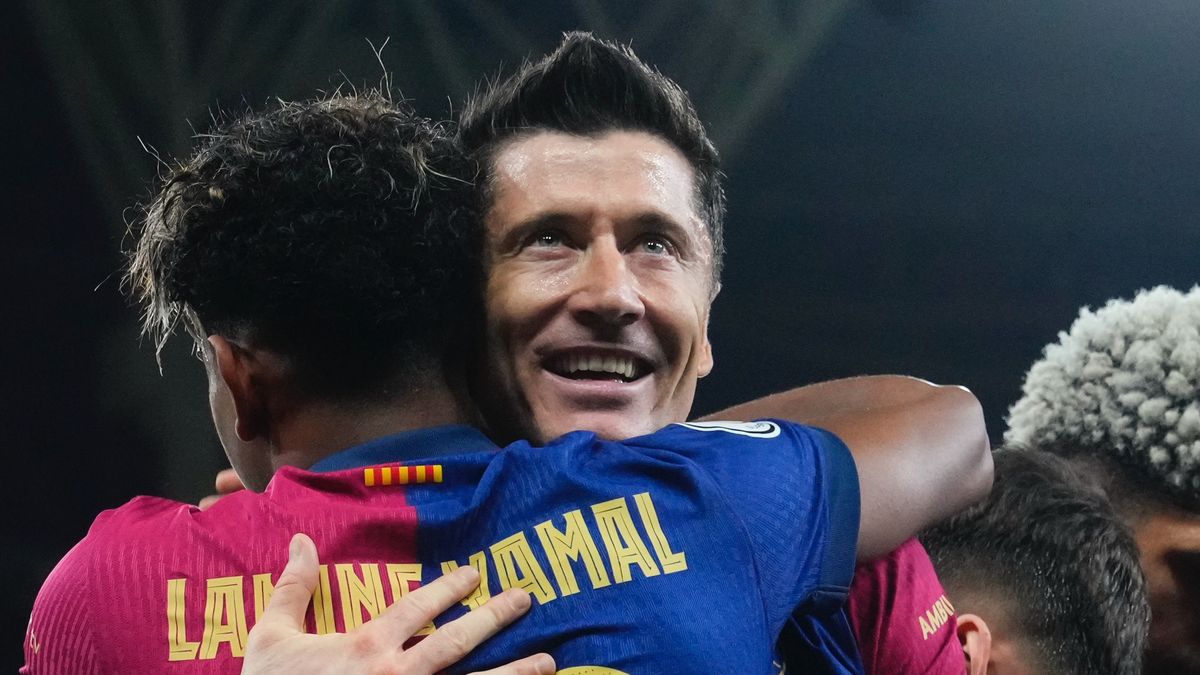 Getty Images / Robert Lewandowski imponuje skutecznością w Barcelonie