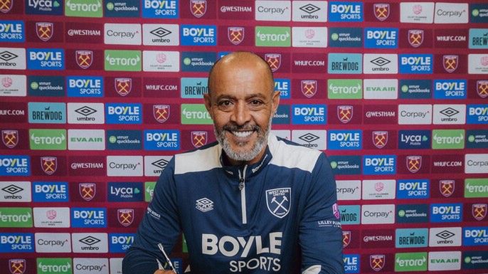 Materiały prasowe / West Ham United / Nuno Espirito Santo