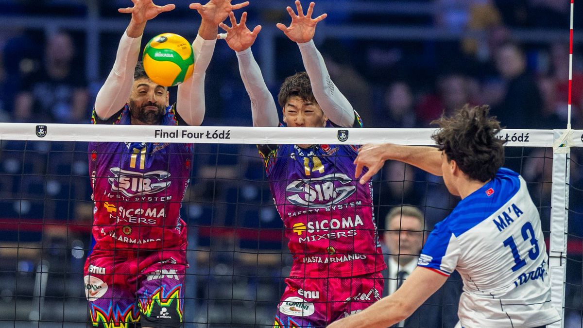 Getty Images / Andrzej Iwanczuk/NurPhoto via Getty Images / Na zdjęciu: Sicoma Monini Perugia vs Halkbank Ankara 