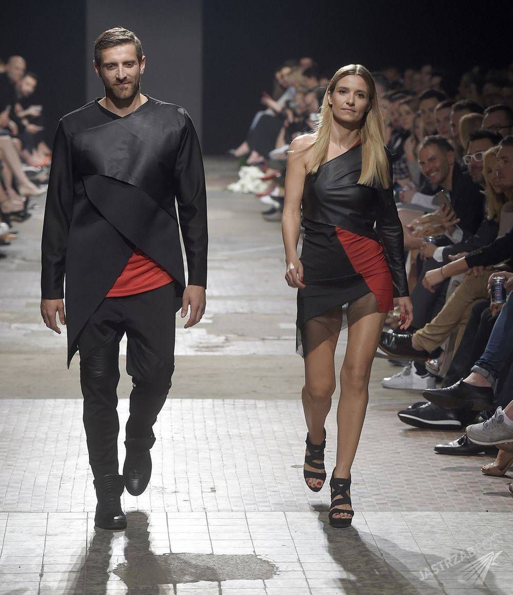 Maciej Dowbor i Joanna Koroniewska w roli modeli