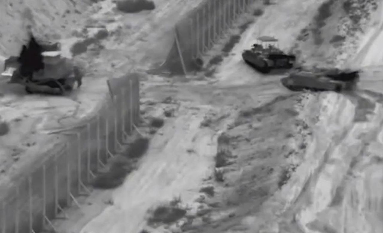 Israeli tanks entered the Gaza Strip, it was a one-time action.