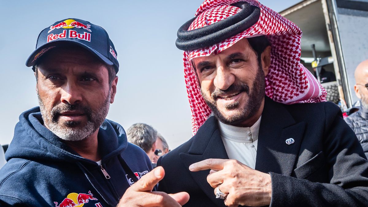 Zdjęcie okładkowe artykułu: Materiały prasowe / Red Bull / Na zdjęciu: Mohammed ben Sulayem (po prawej)