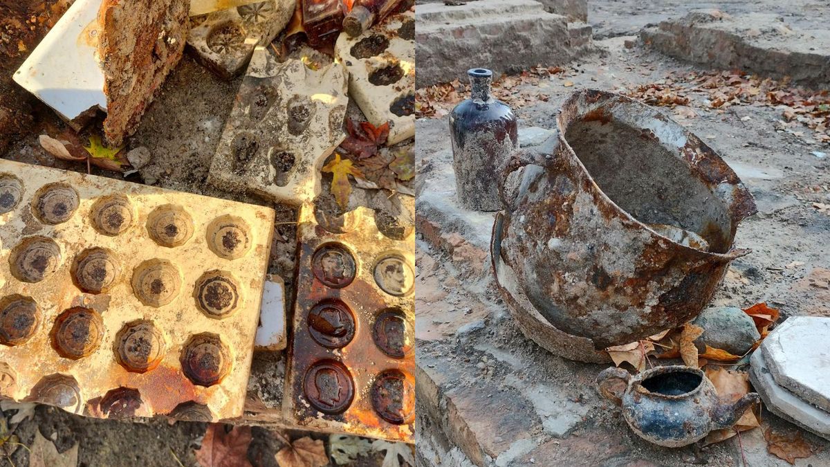 Okrycie w Warszawie. Pozostałości po fabryce czekolady