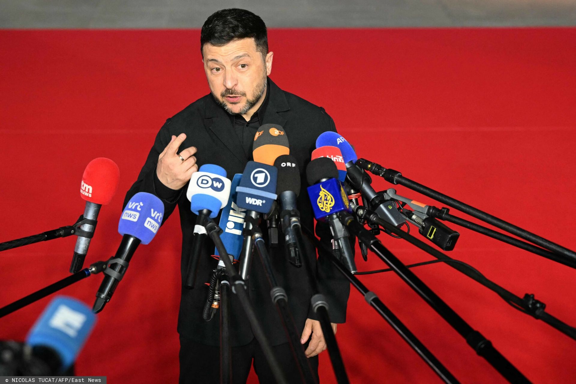 Zełenski: Drony znów zaatakowały centrum łączności kosmicznej pod Moskwą