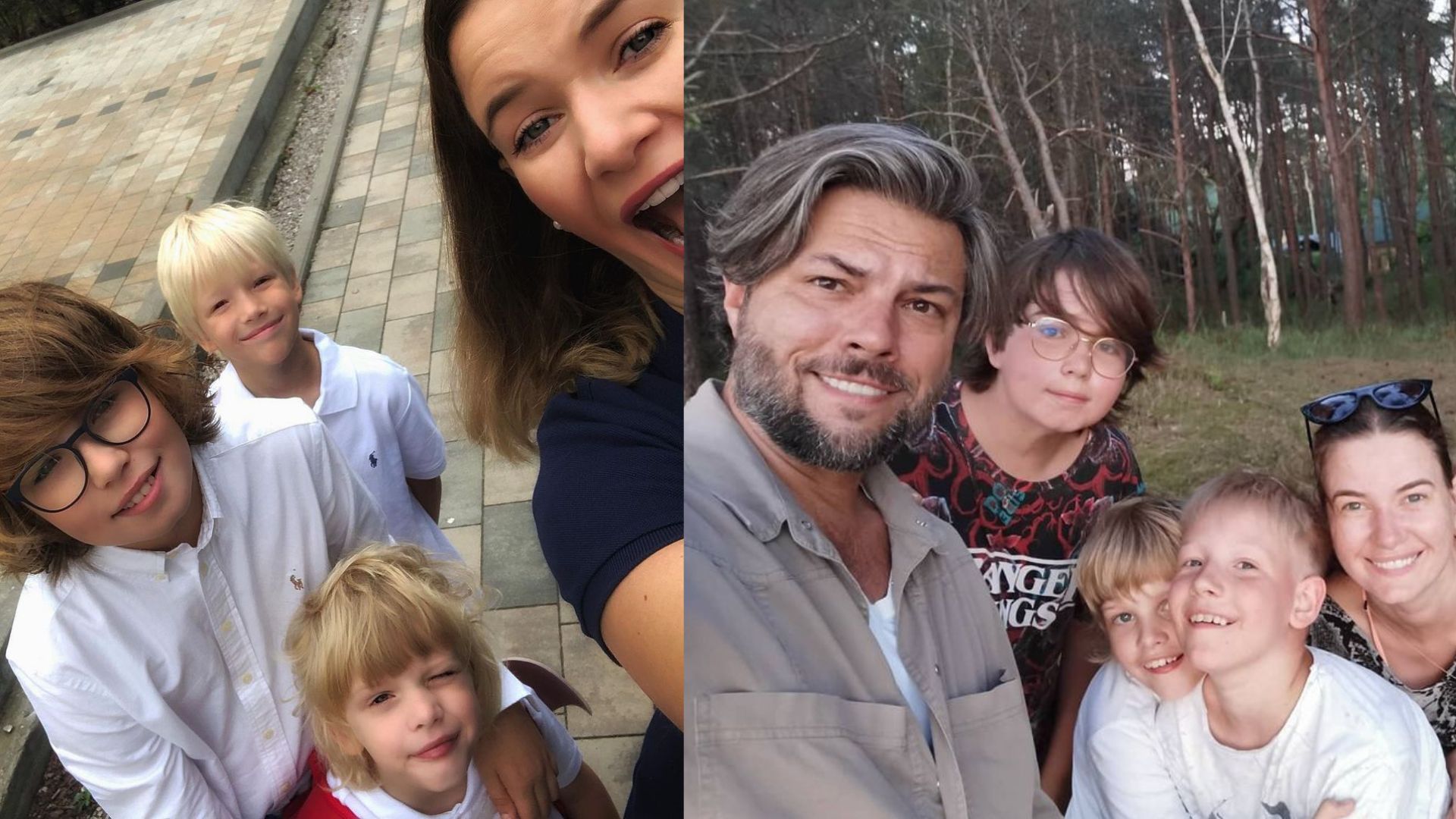 Karolina Malinowska i Olivier Janiak mają trzech synów