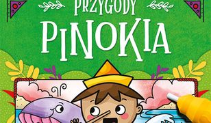 Przygody Pinokia. Malowanka z pisakiem wodnym