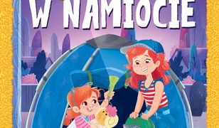 Noc w namiocie. Duże litery. Opowiadania do nauki czytania