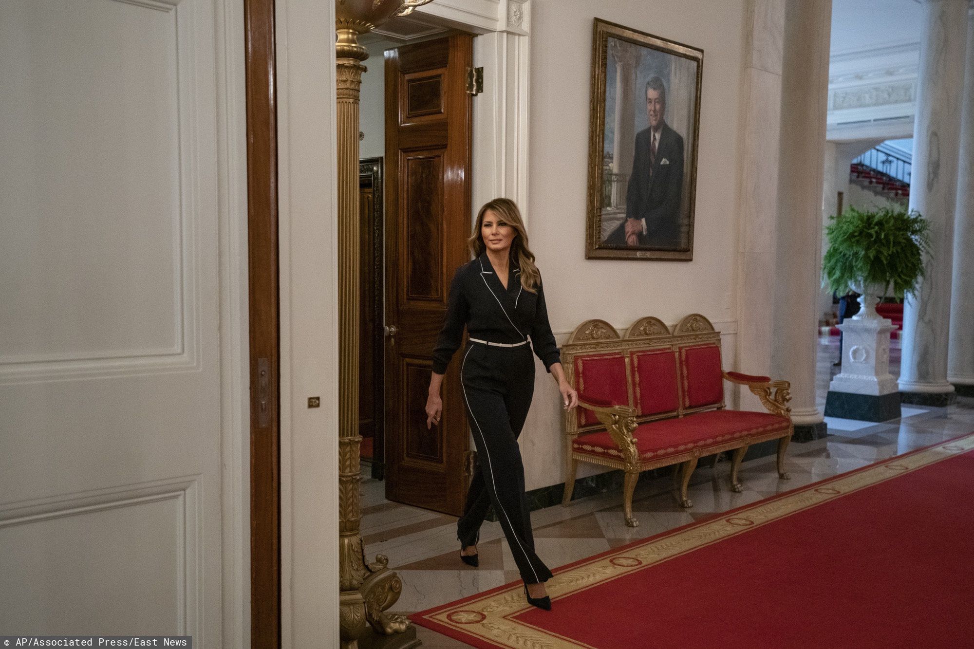 Melania Trump w Białym Domu
