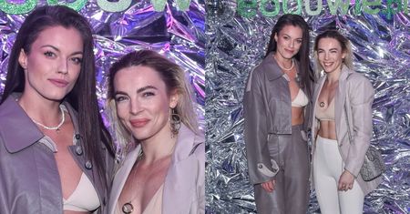 Agnieszka Skrzeczkowska i Karolina Brzuszczyńska z "Top Model" EMANUJĄ MIŁOŚCIĄ na ściance (ZDJĘCIA)
