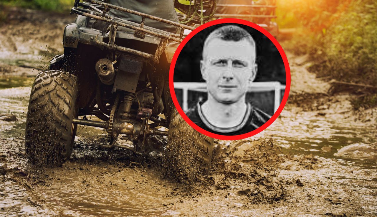 28-letni Adam Segin nie żyje. Strażak jechał quadem z 12-latkiem