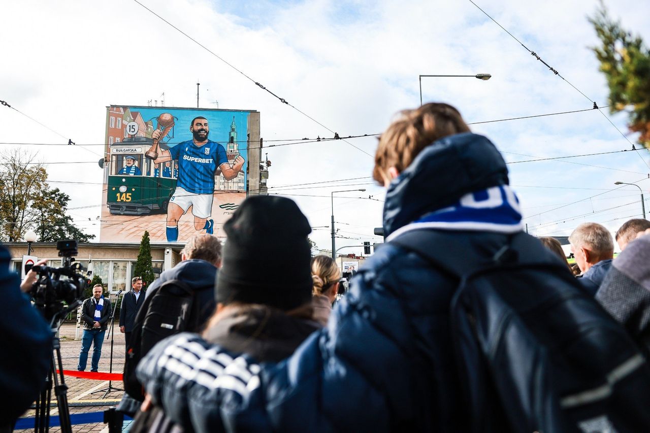 Poznań: Mural kapitana Lecha oficjalnie odsłonięty