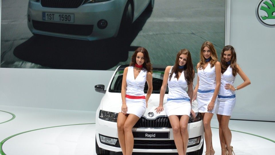 Hostessy z Paris Motor Show 2012 [galeria] 1