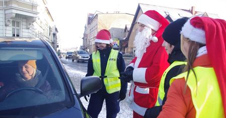 Mikołaj miał niespodzianki dla kierowców. Niektórzy mogli się zdziwić