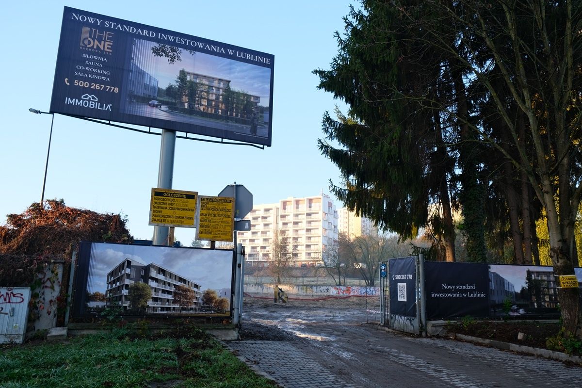Budowa prywatnego akademika The One przy ul. Głębokiej (obok Orlenu)